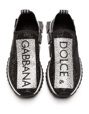 SORRENTO SNEAKERS WITH FUSIBLE CRYSTALS