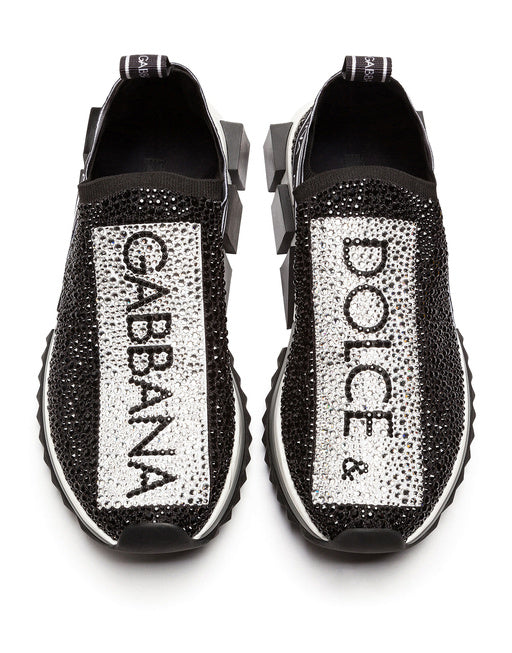 SORRENTO SNEAKERS WITH FUSIBLE CRYSTALS