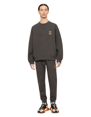 JERSEY SWEATSHIRT WITH EMBROIDERY