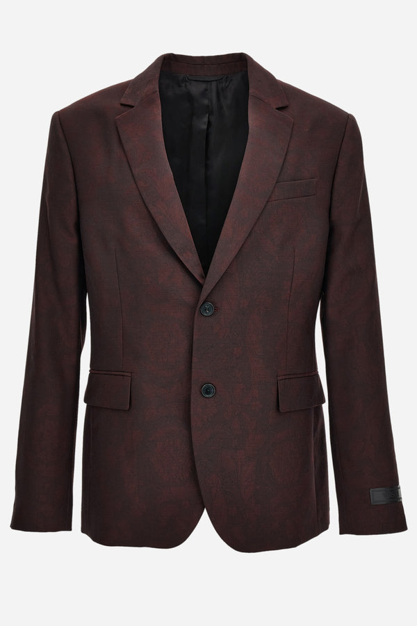 Formal Jacket In Wool Barocco Tailoring Fabric