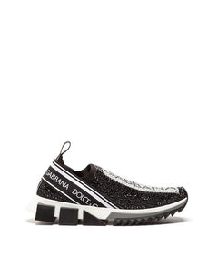 SORRENTO SNEAKERS WITH FUSIBLE CRYSTALS