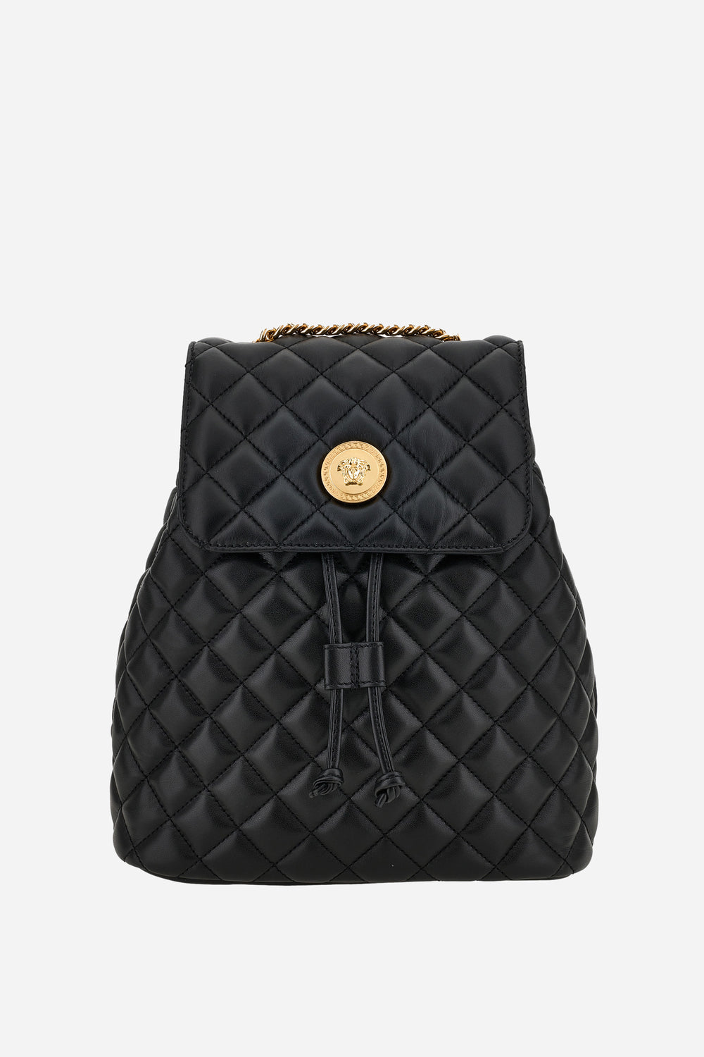 Icon Mini Backpack In Quilted Lamb Leather