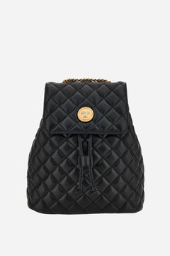 Icon Mini Backpack In Quilted Lamb Leather
