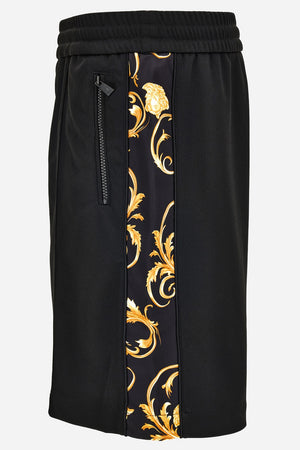 Sweatpant In Compact Techno Jersey Fabrics-Medusa Leafy Print