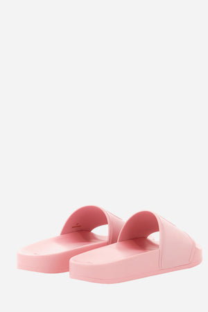 Versace Pool Slides In Rubber
