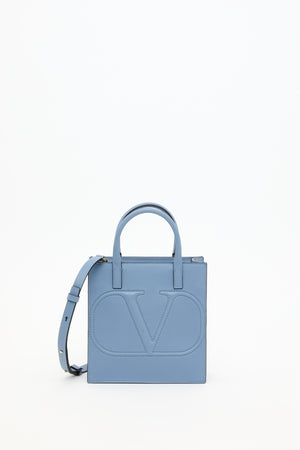 BORSA SHOPPING PICCOLA VLOGO WALK IN VITELLO 
