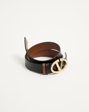 Cintura Reversibile Vlogo The Bold Edition In Vitello 30 Mm