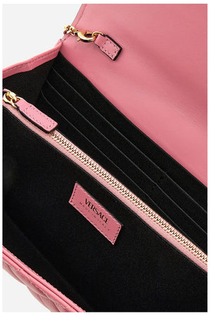 Icon Wallet On Chain In Quilted Lamb Leather