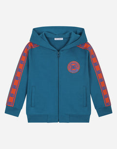 JERSEY HOODIE WITH DG LOGO BAND