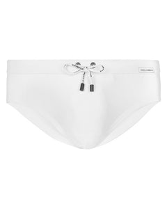 SWIM BRIEFS WITH DOLCE&GABBANA LABEL