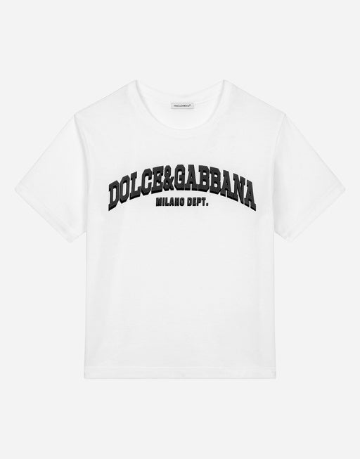 DOLCE&GABBANA LOGO JERSEY T-SHIRT