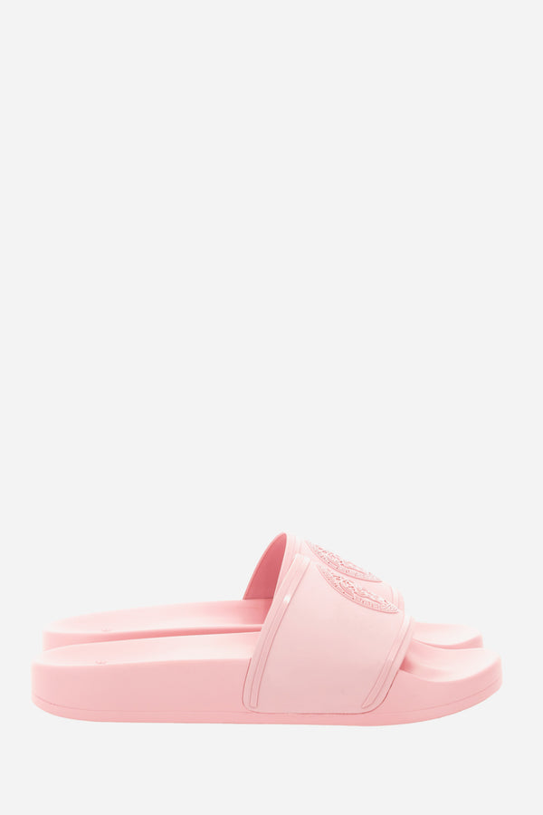 Versace Pool Slides In Rubber