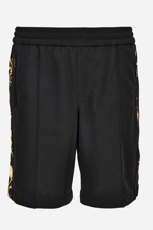 Sweatpant In Compact Techno Jersey Fabrics-Medusa Leafy Print