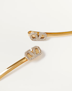 Fermagli Per Capelli Vlogo Signature In Metallo E Cristalli Swarovski®