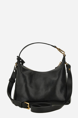 Versace Tag Hobo In Lamb Leather
