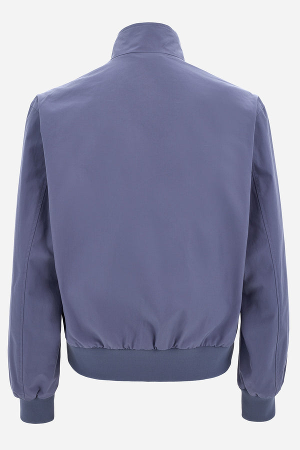 Blouson In Responsible Yd Cotton Gabardine Wr-Versace Embroidery