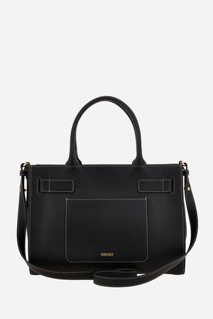 La Medusa Large Tote In Grainy Calf Leather
