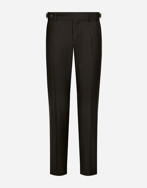 TAILORED PINSTRIPE VIRGIN WOOL PANTS