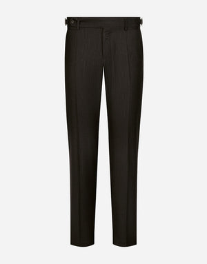 TAILORED PINSTRIPE VIRGIN WOOL PANTS