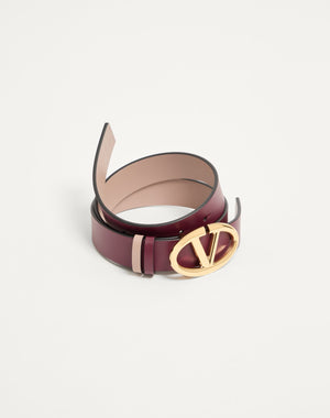 Cintura Reversibile Vlogo The Bold Edition In Vitello 30 Mm