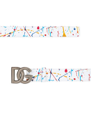 BELT WITH DG LOGO BUCKLE
