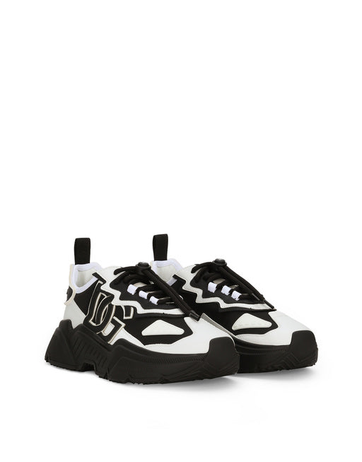 MIXED-MATERIALS DAYMASTER SNEAKERS
