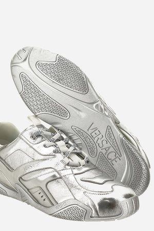 Galaxia Sneaker In Laminated Lamb Leather
