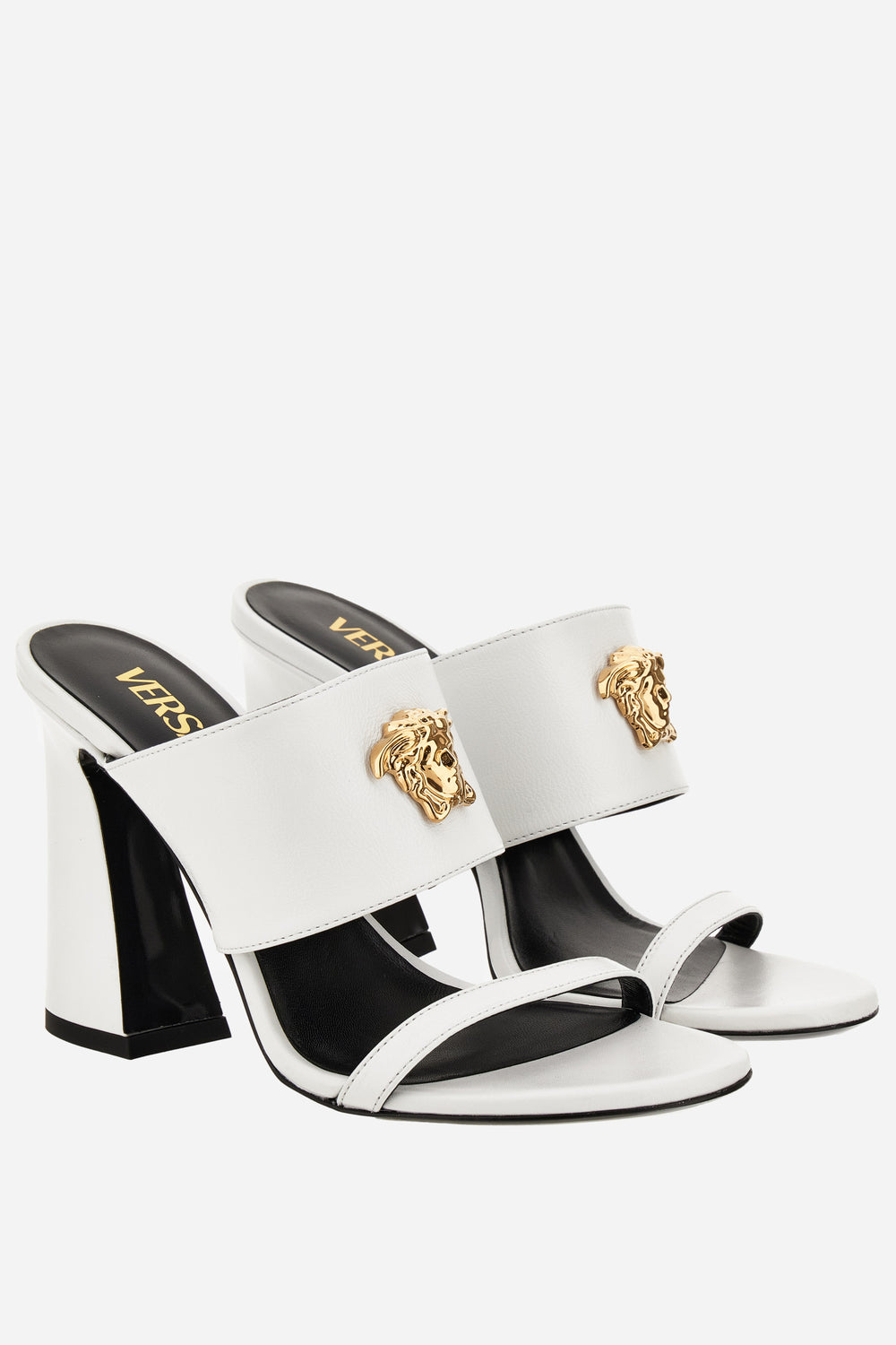 La Medusa Medusa Mule  In Calf Leather