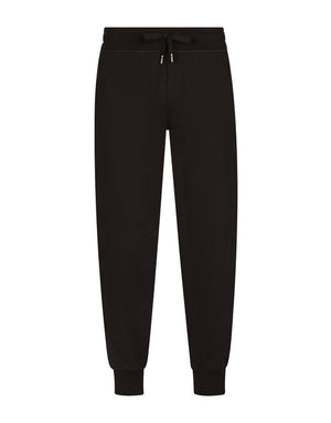 JERSEY JOGGING PANTS WITH BRANDED TAG