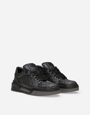 COATED JACQUARD NEW ROMA SNEAKERS