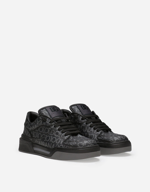 COATED JACQUARD NEW ROMA SNEAKERS