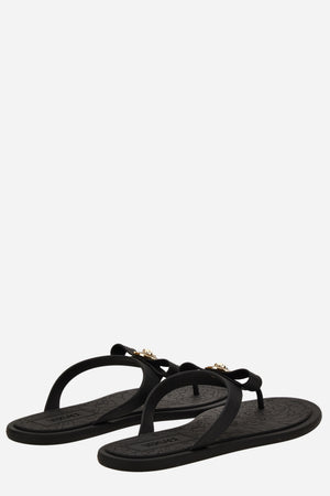 Gianni Ribbon Slides In Rubber