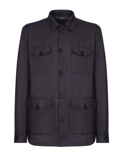 LINEN SAFARI JACKET