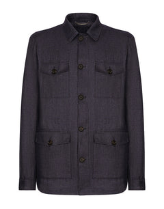 LINEN SAFARI JACKET
