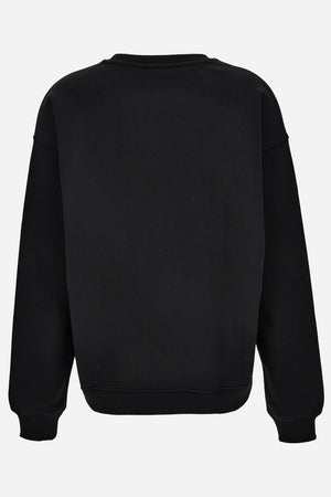 Sweatshirt In Non-Brushed Sweat Fabric-Stripe Versace Print