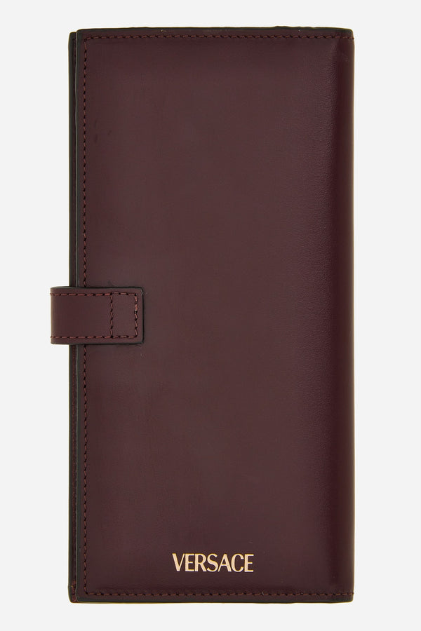 Icon Long Wallet In Calf Leather