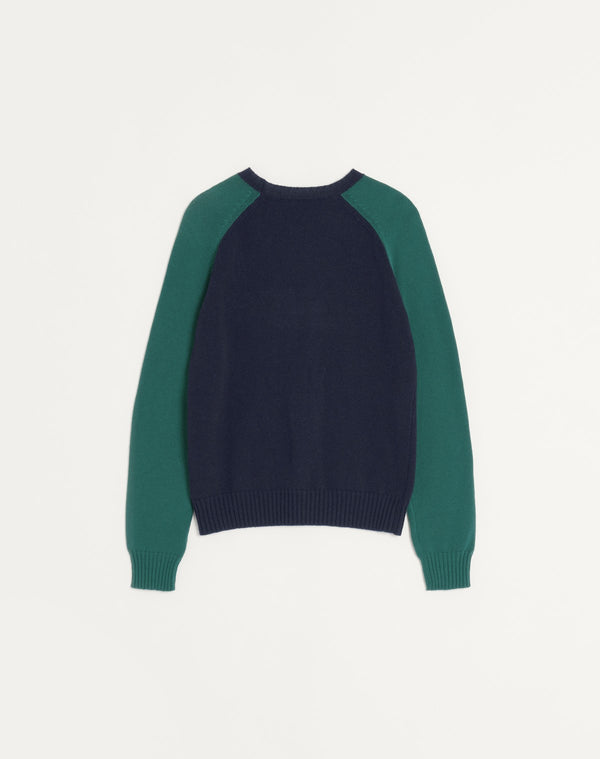 Maglia In Lana E Cotone Con Motivo Jacquard Chez Valentino