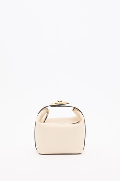 MINI BORSA A MANO VLOGO THE BOLD EDITION IN NAPPA