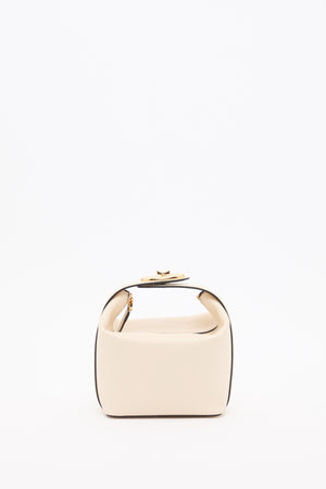 MINI BORSA A MANO VLOGO THE BOLD EDITION IN NAPPA