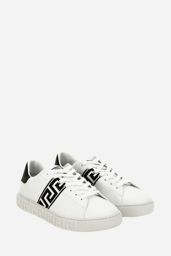 La Greca Sneaker In Responsible Fabric-Embroidery