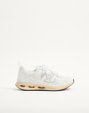 Sneaker Low Top Vlogo Easyjog In Vitello E Tessuto