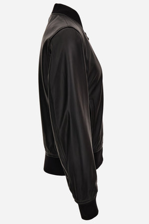 Blouson Leather In Leather United Skin