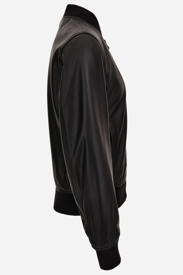 Blouson Leather In Leather United Skin