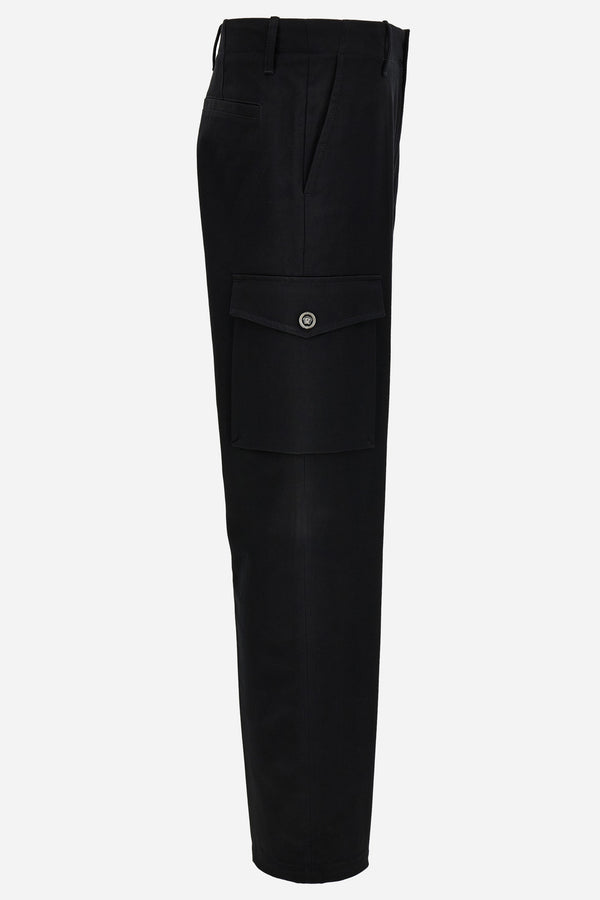 Informal Pant In Cotton Gabardine Fabric
