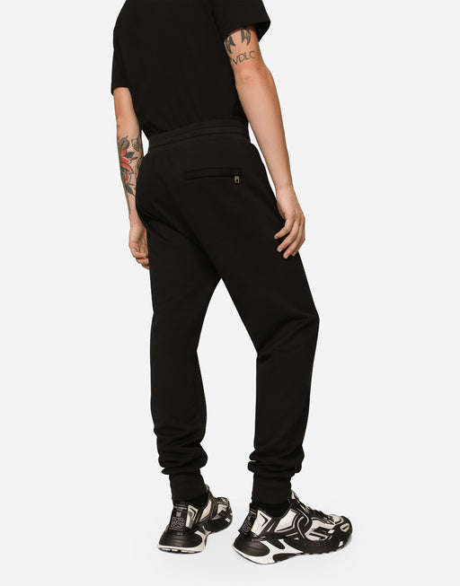 JERSEY JOGGING PANTS WITH DG LOGO PRINT