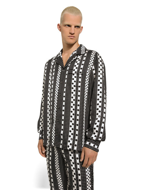 PRINTED SILK SHIRT