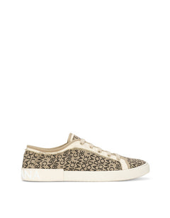 PRINTED CANVAS PORTOFINO VINTAGE SNEAKERS