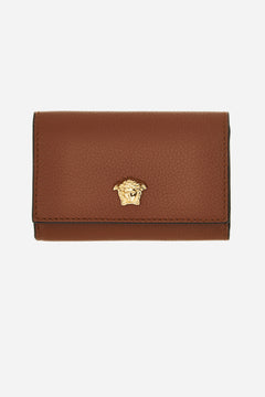La Medusa Businnes Card Holder In Grainy Calf Leather