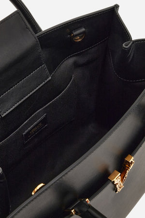Virtus Large Top Handle In Calf Leather