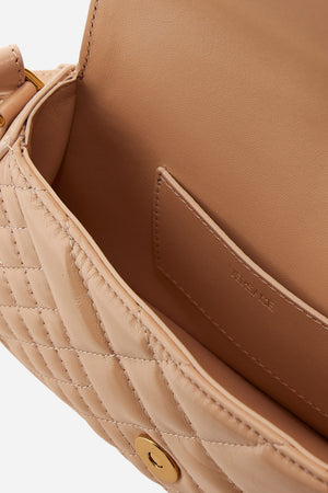 Greca Goddess Mini Bag In Quilted Calf Leather